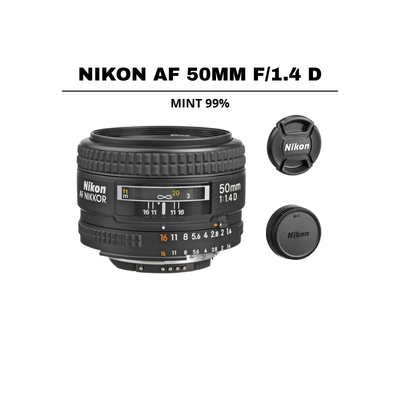 ::: USED ::: NIKON AF 50mm F/1.4 D (EXMINT - 992) - CONSIGNMENT