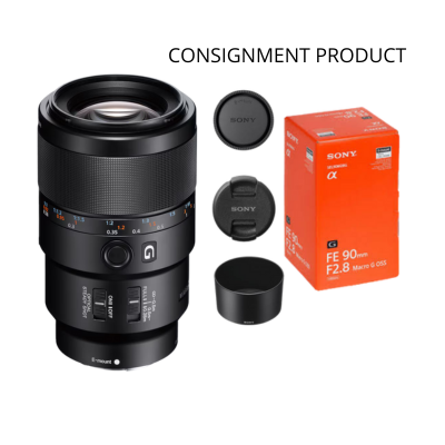 ::: USED ::: SONY FE 90mm F/2.8 MACRO G OSS (Mint - 275) CONSIGMENT