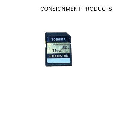 ::: USED ::: SD CARD TOSHIBA 16GB 260Mbps - CONSIGNMENT