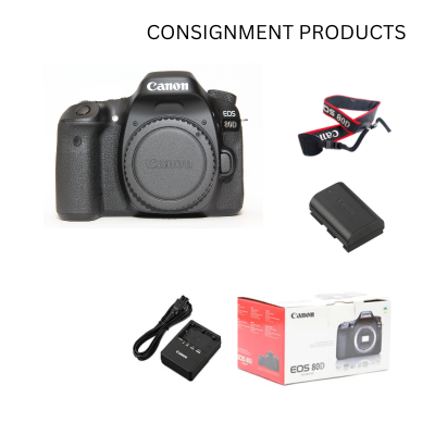 ::: USED ::: CANON EOS 80D BODY (EXMINT -  963) CONSIGNMENT