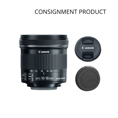 ::: USED ::: CANON EF-S 10-18mm F/4.5-5.6 (MINT - 921) - CONSIGNMENT