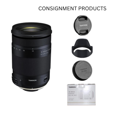 ::: USED ::: TAMRON 18-400mm f/3.5-6.3 Di II VC HLD for CANON EF MOUNT (EXMINT - 578) CONSIGNMENT