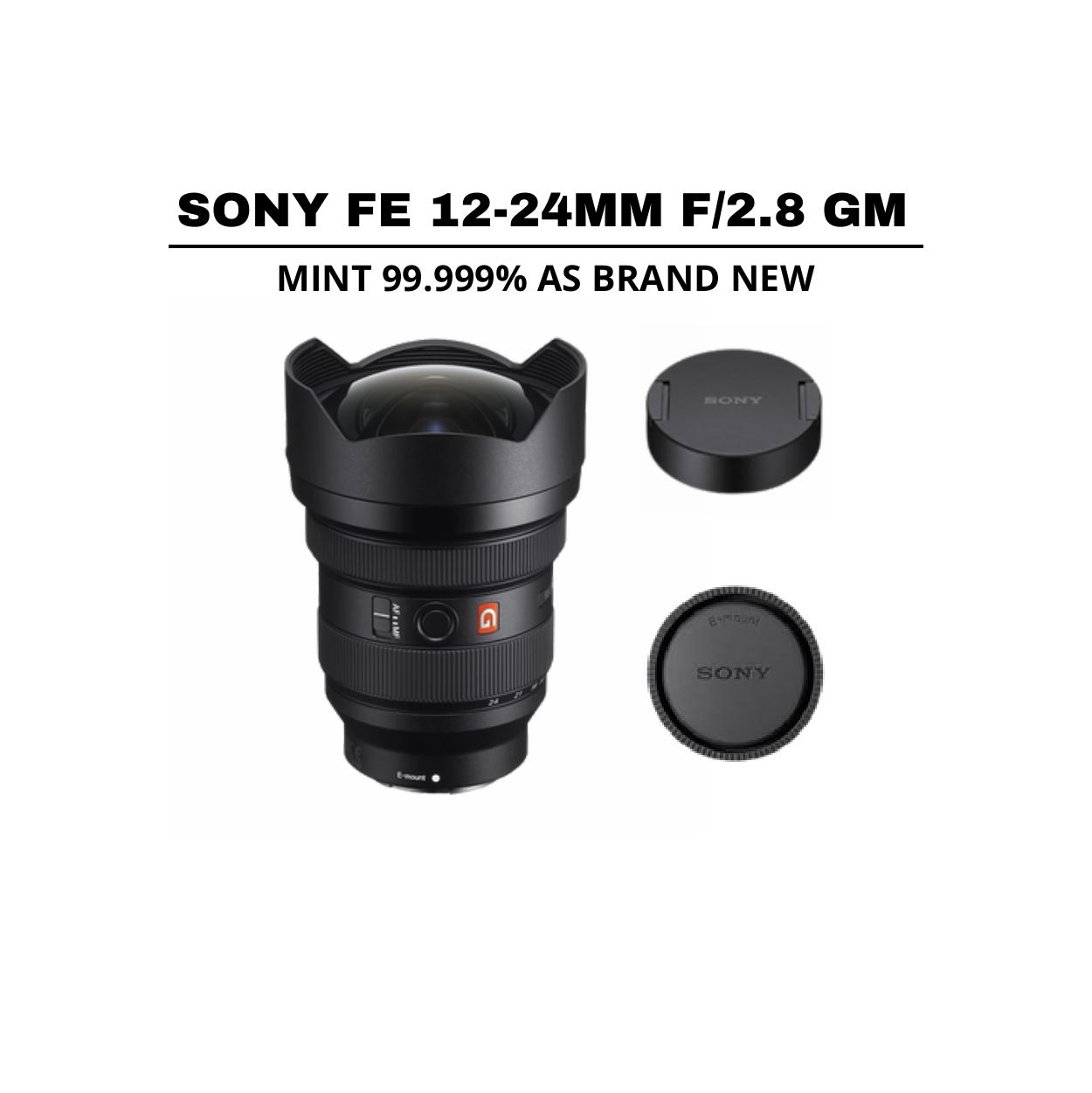 ::: USED ::: SONY FE 12-24mm F/2.8 GM LENS (MINT - 881) - CONSIGNMENT