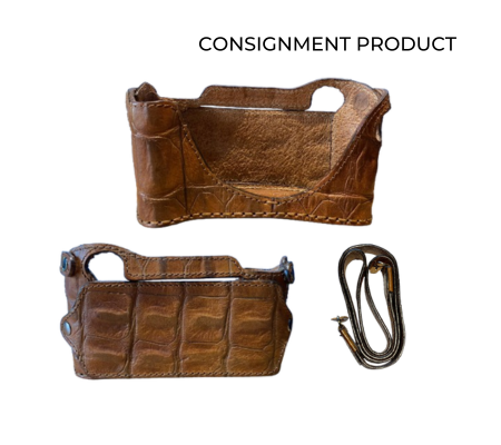 ::: USED ::: ANGELLO PELLE LEATHER CASE FOR LEICA M240 + STRAP - CONSIGNMENT