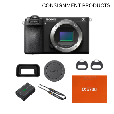 ::: USED ::: SONY A6700 BODY BLACK (EXMINT- 837) CONSIGNMENT