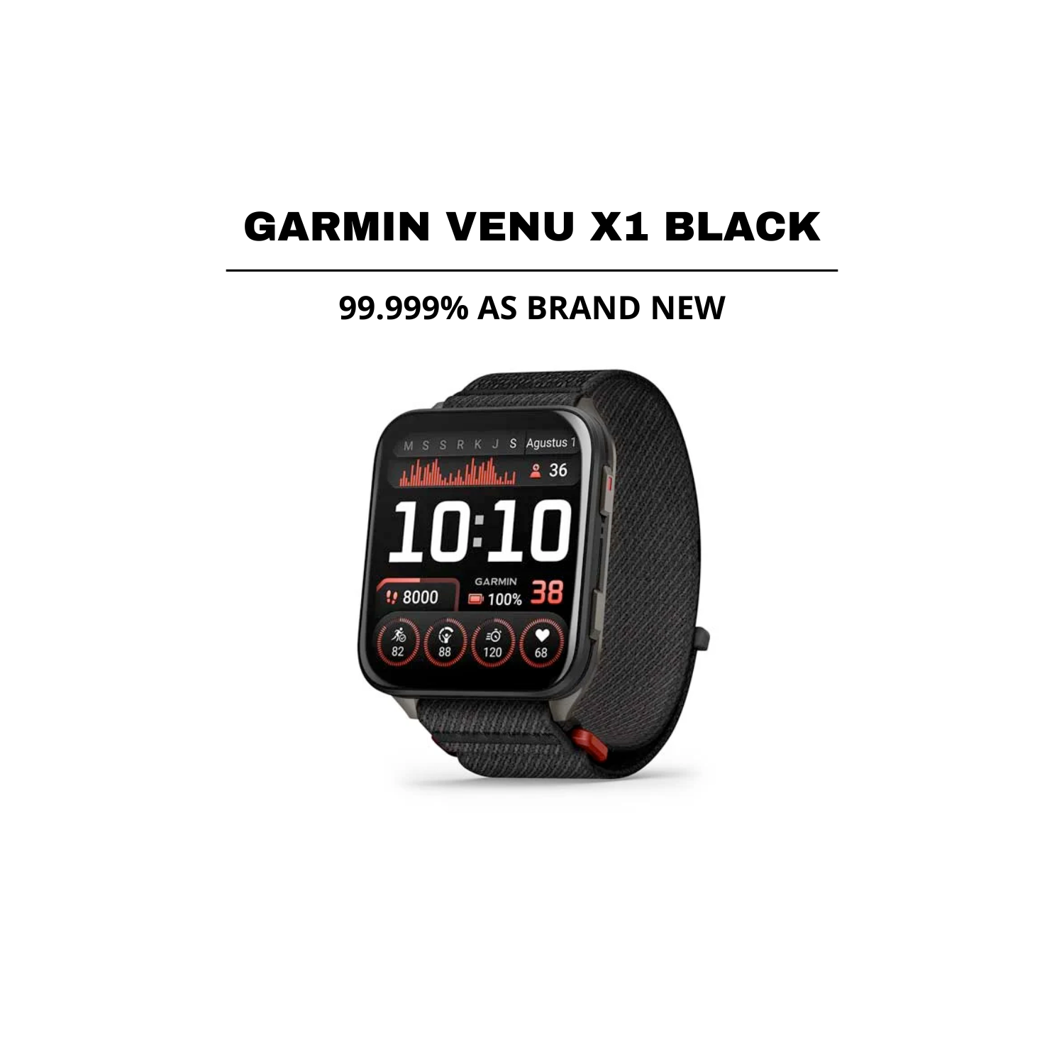 ::: USED ::: GARMIN VENU X1 BLACK - CONSIGNMENT