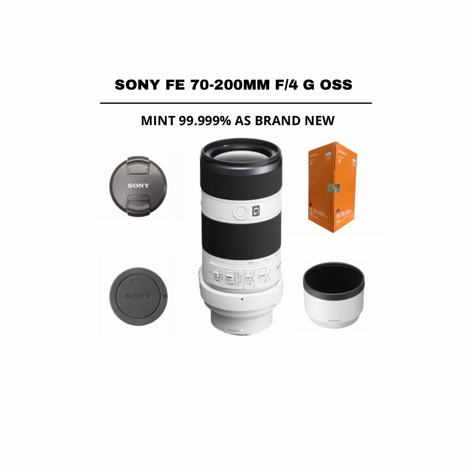 ::: USED ::: SONY FE 70-200MM F/4 G OSS (MINT - 331) - CONSIGNMENT