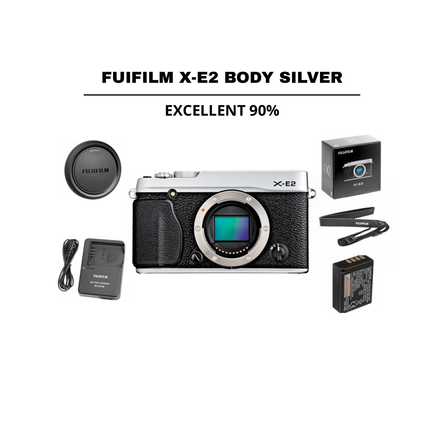 ::: USED ::: FUJIFILM X-E2 BODY SILVER (EXCELLENT - 009) - CONSIGNMENT