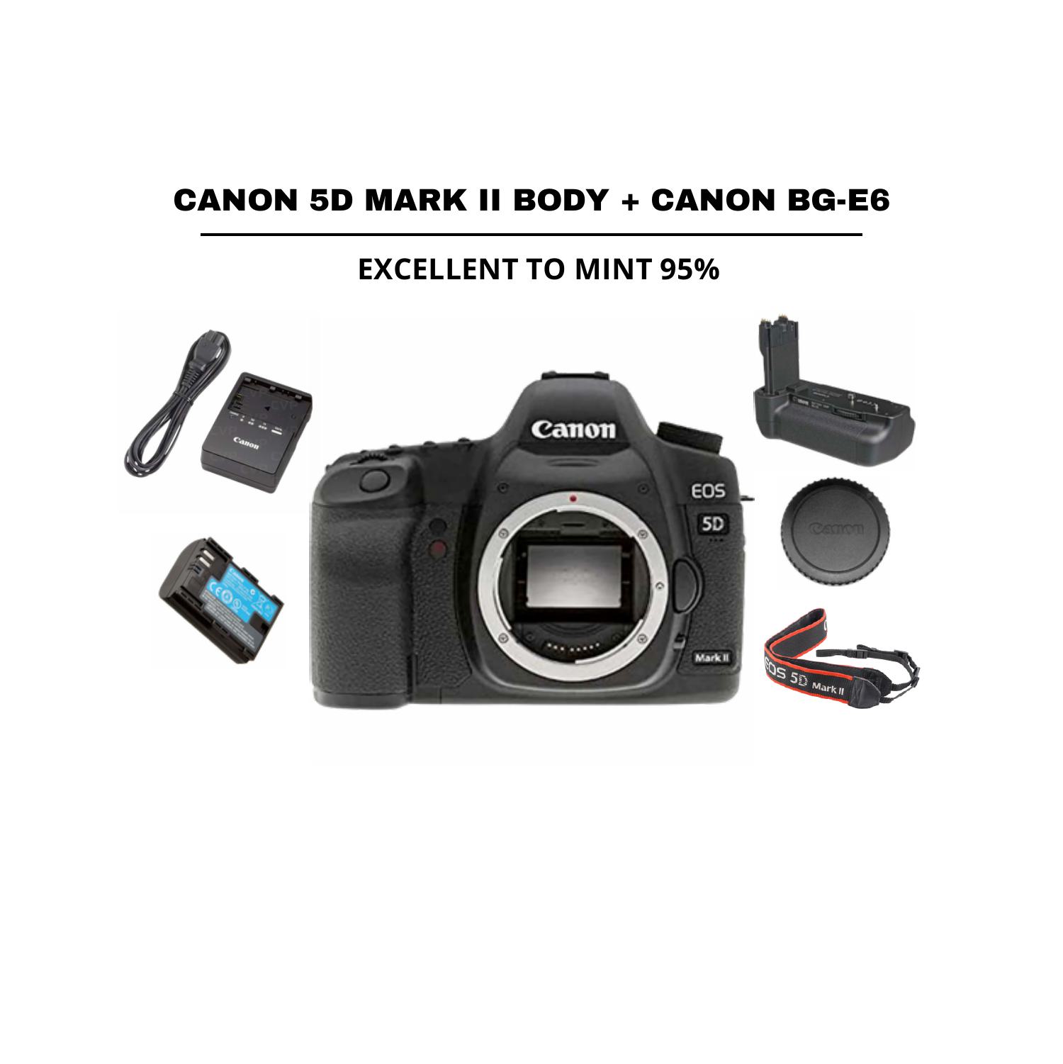 ::: USED ::: CANON EOS 5D MARK II + BG-E6 (EXMINT - 986) - CONSIGNMENT