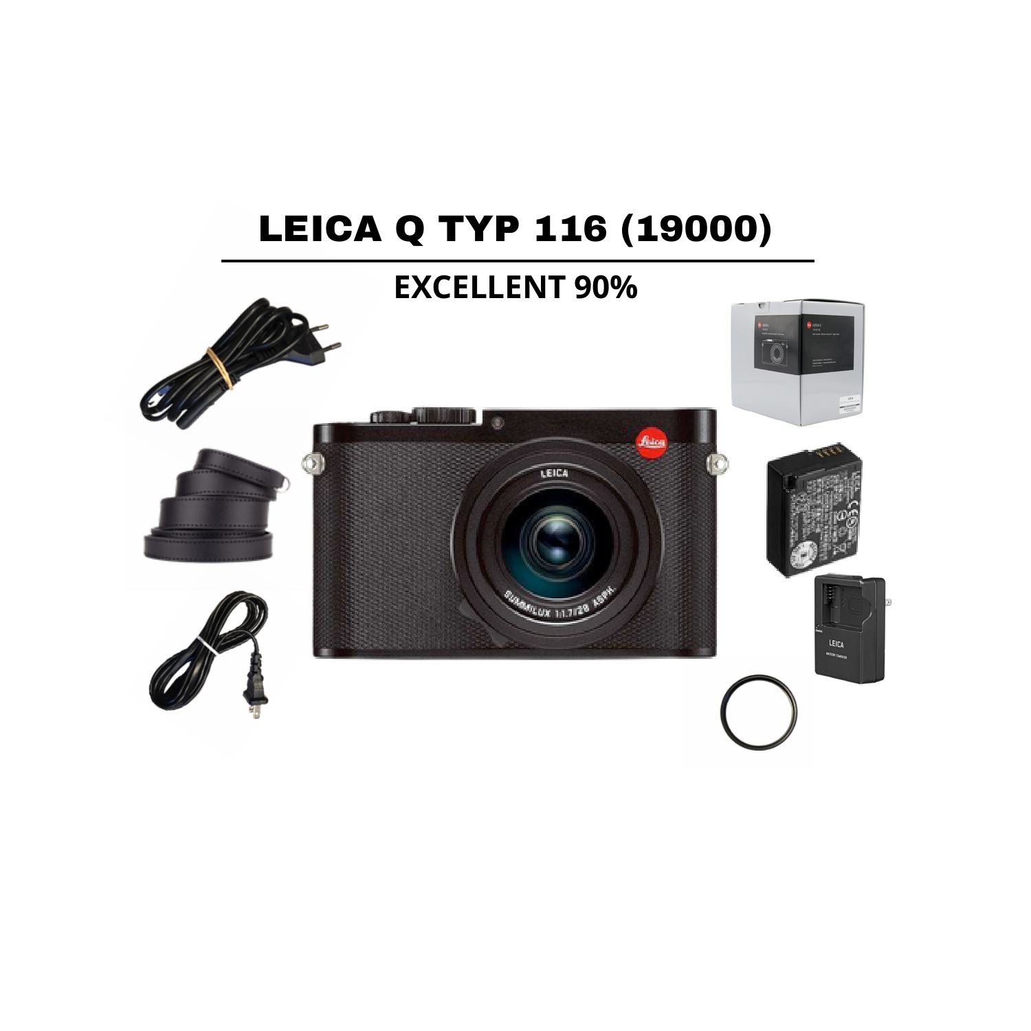 ::: USED ::: LEICA Q (TYP 116) (19000) - (EXCELLENT - 358) - CONSIGNMENT