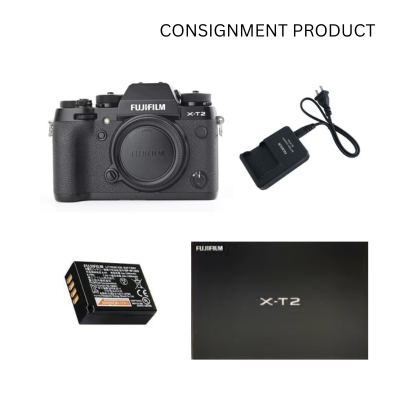 ::: USED ::: FUJIFILM XT-2 BODY BLACK (EXCELLENT - 630) CONSIGNMENT