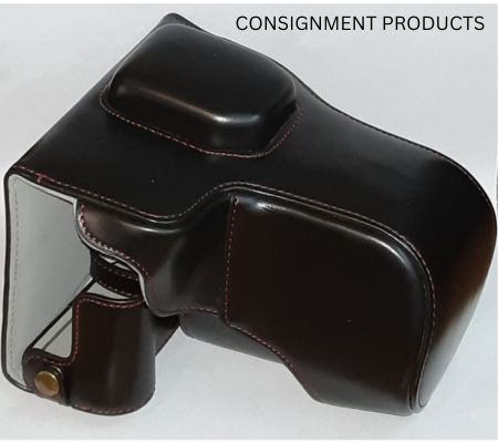 :::USED::: 3RD BRAND BLACK LEATHER CASE (EXCELLENT) - CONSIGNMENT