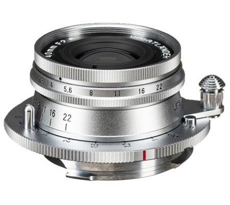 Voigtlander 40mm f/2.8 VM Heliar Aspherical for Leica M Silver