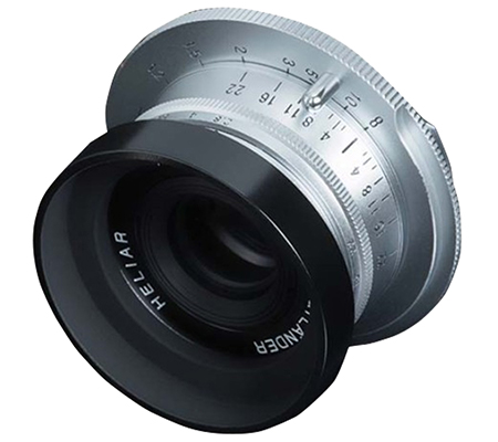 Voigtlander 40mm f/2.8 VM Heliar Aspherical for Leica M Silver
