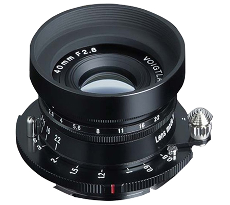 Voigtlander 40mm f/2.8 VM Heliar Aspherical for Leica M Black