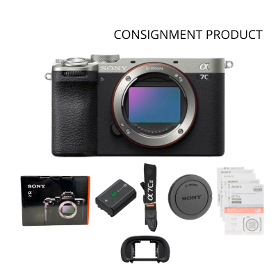 ::: USED ::: SONY ALPHA A7C II BODY SILVER (VERY GOOD TO EXCELLENT - 90B) SC: 12,751 - CONSIGNMENT