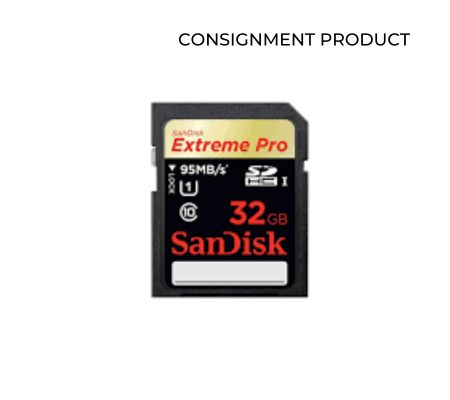 ::: USED ::: SANDISK SDHC EXTREME PRO 32GB 95MB/S - CONSIGNMENT