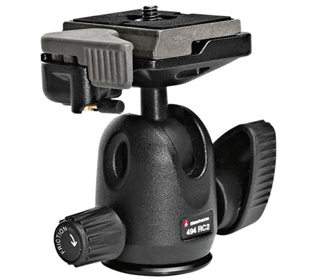 Manfrotto 494RC2 Mini Ball Head with RC2 Quick Release