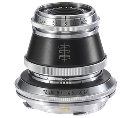 Voigtlander 50mm f/3.5 VM Chrome Heliar Aspherical for Leica M