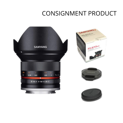 ::: USED ::: SAMYANG 12mm F/2 FOR FUJIFILM NCS (EXMINT - 751) - CONSIGNMENT