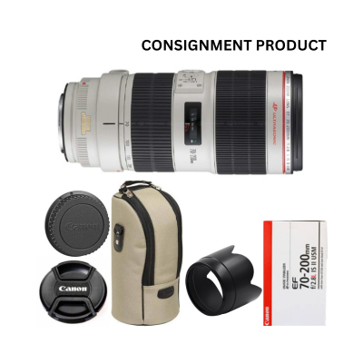 ::: USED ::: CANON EF 70-200MM F/2.8 L IS II (EXMINT-625) - CONSIGNMENT