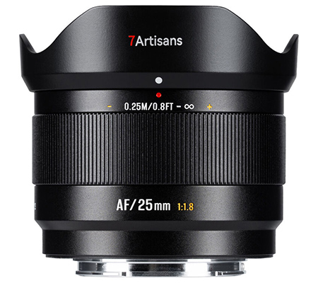 7Artisans AF 25mm f/1.8 for Nikon Z Mount APSC