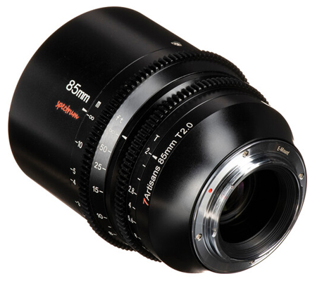 7Artisans 85mm T2.0 Spectrum Cine Lens for Sony FE Mount Full Frame