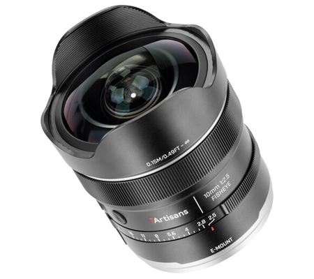 7Artisans AF 10mm f/2.5 MAX Fisheye for Sony FE Mount Full Frame
