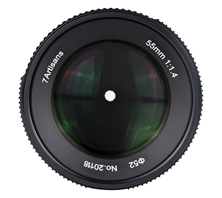 7Artisans 55mm f/1.4 Mark II for Fujifilm X Mount APSC