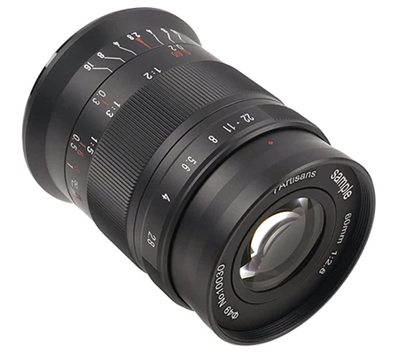 7Artisans 60mm F2.8 Mark II for Canon EF-M Mount APS-C