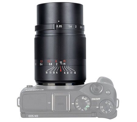 7Artisans 25mm f/0.95 for Canon EF-M Mount