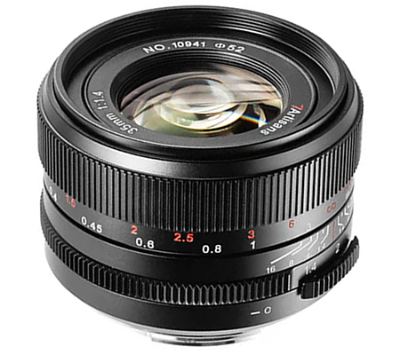 7Artisans 35mm f/1.4 Mark III for Sony FE Mount Full Frame Black