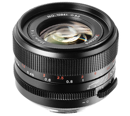 7Artisans 35mm f/1.4 Mark III for Panasonic L Mount Full Frame Black