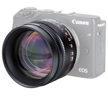 Canon 50mm f0.95 Dream Lens on Model 7 Camera Body -Clear