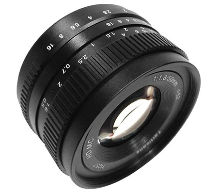 7Artisans 50mm f/1.8 Mark II for Sony E Mount APSC