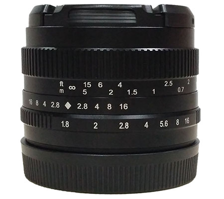 7Artisans 50mm f/1.8 Mark II for Sony E Mount APSC