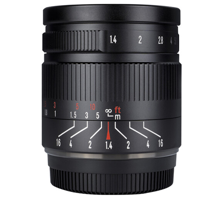 7Artisans 55mm f/1.4 Mark II for Fujifilm X Mount APSC