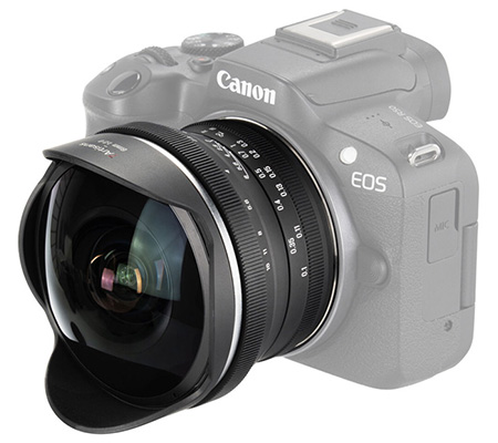 7Artisans 6mm f/2 Fisheye for Canon R Mount APSC