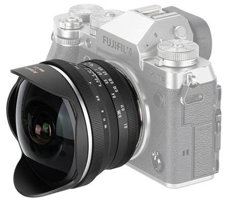 7Artisans 6mm f/2 Fisheye for Fujifilm X Mount APSC