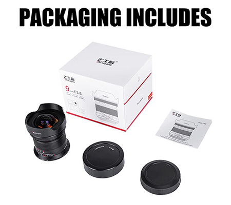 7Artisans 9mm f/5.6 for Nikon Z Mount Full Frame