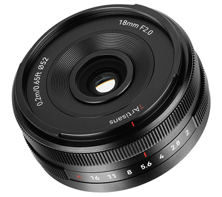 7Artisans AF 18mm f/2 for Sony E Mount APSC