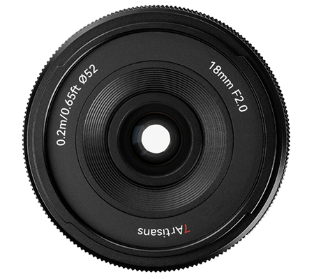 7Artisans AF 18mm f/2 for Sony E Mount APSC