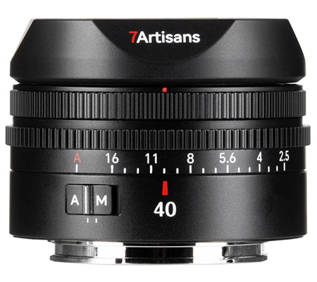 7Artisans AF 40mm f/2.5 for Sony FE Mount Full Frame