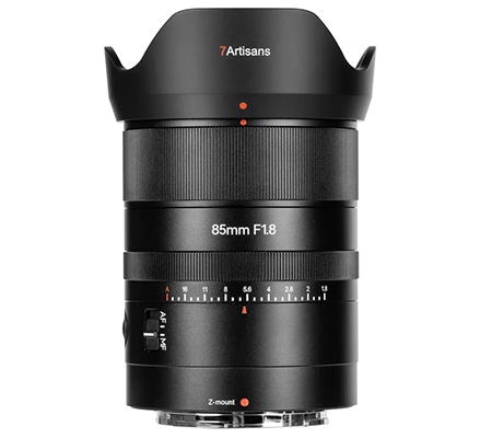 7Artisans AF 85mm f/1.8 for Nikon Z Mount Full Frame