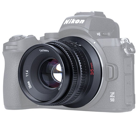 7Artisans 35mm f/1.4 for Nikon Z Mount APSC