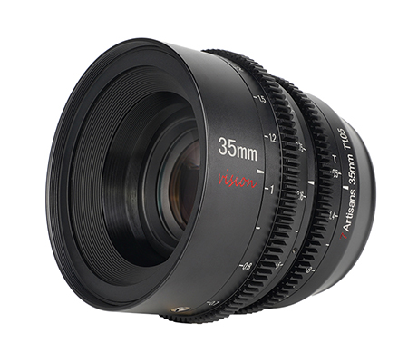 7artisans 35mm T1.05 Vision Cine Lens for Panasonic Olympus MFT Mount