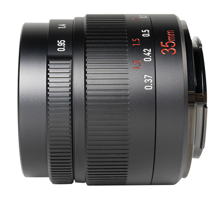 7Artisans 35mm f/0.95 for Canon EF-M Mount APSC