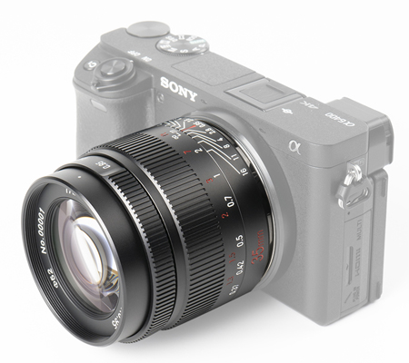 7Artisans 35mm f/0.95 for Sony E Mount APSC