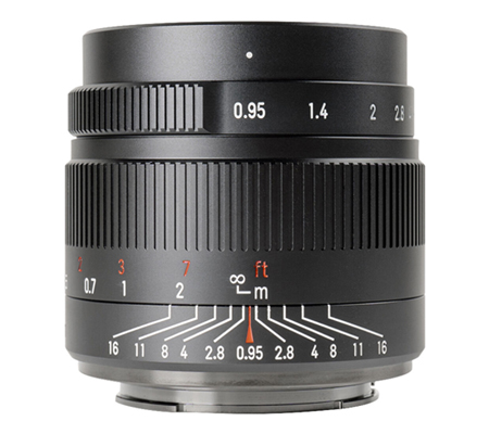 7Artisans 35mm f/0.95 for Sony E Mount APSC