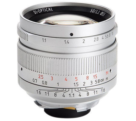 7Artisans 50mm F/1.1 for Leica M Mount Full Frame Silver